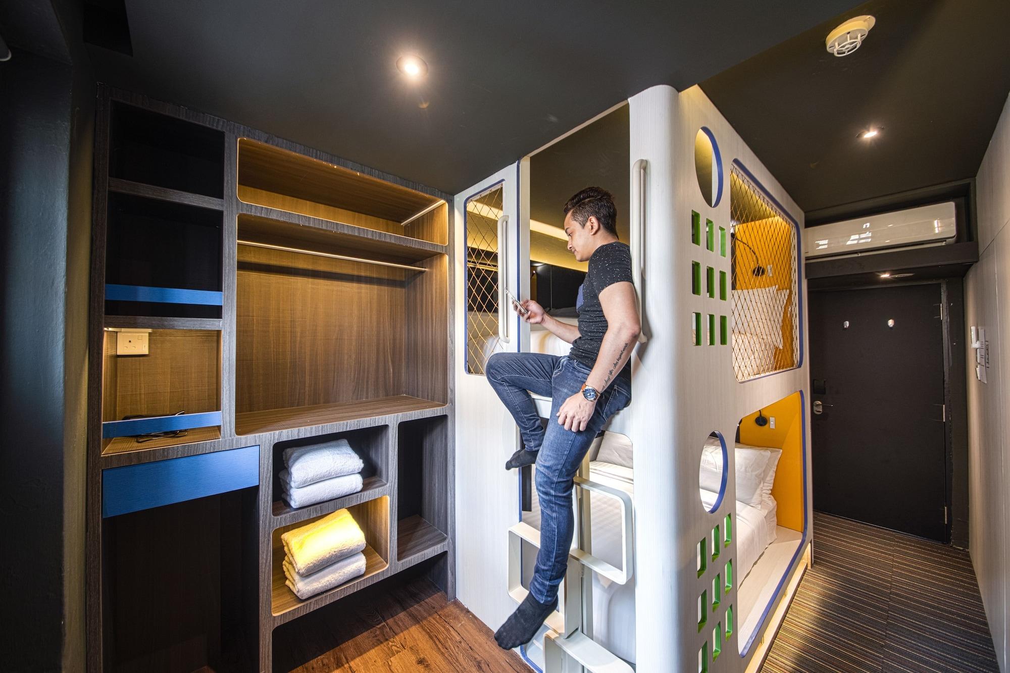 Cube Family Boutique Capsule Hotel At Chinatown Сінгапур Екстер'єр фото